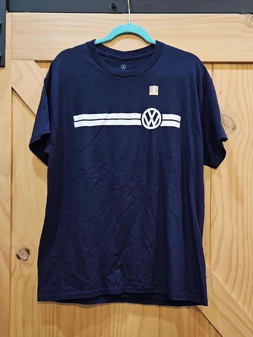 NEW | Volkswagen Racing Nav Blue Tee | Size Large